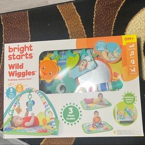 Bright Starts Wild Wiggles FoldAway Activity Gym - Multicolor